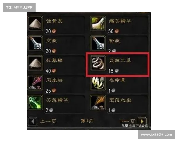 魔兽世界怀旧服:成为盗贼高手的秘籍 魔兽世界怀旧服:成为盗贼高手的秘籍